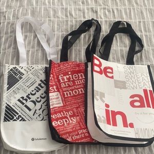 Lululemon Shopping Bags